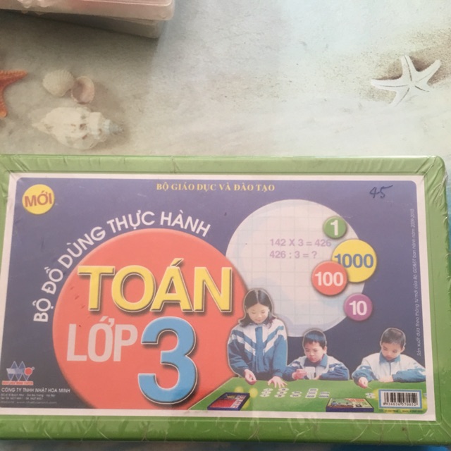 Bộ đồ dùng thực hành toán lớp 3