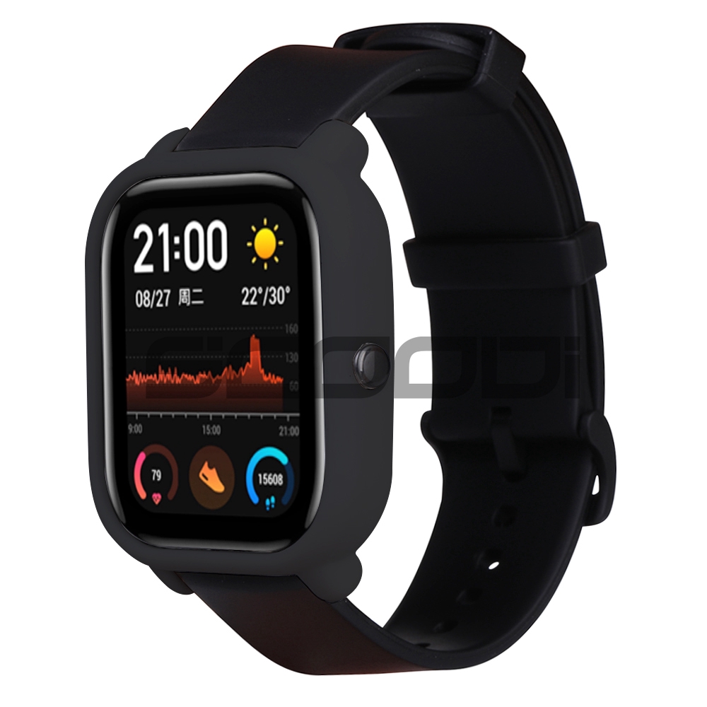 Phụ kiện nắp vỏ silicon mềm cho đồng hồ thông minh Huami Amazfit gts