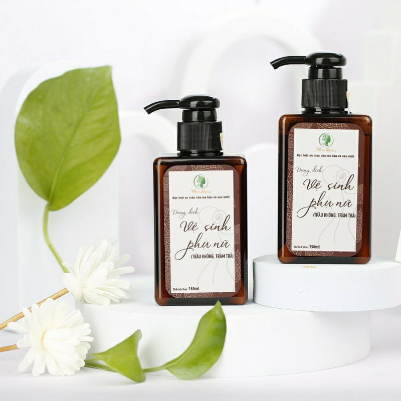 Dung dịch vệ sinh phụ nữ Wonmom chiết xuất từ thảo mộc thiên nhiên 150ml