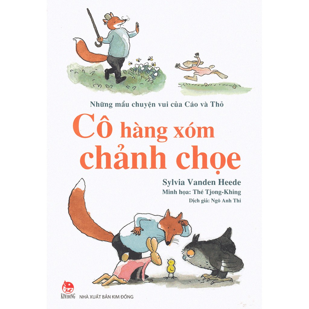 Sách - Những Mẩu Chuyện Vui Của Cáo Và Thỏ - Cô Hàng Xóm Chảnh Chọe