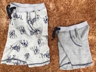 Quần short’s da cá dư sịn size 12m-7y