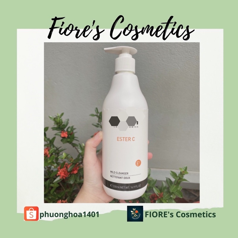 Sữa rửa mặt trắng da Gigi Ester C Mild Ckeanser