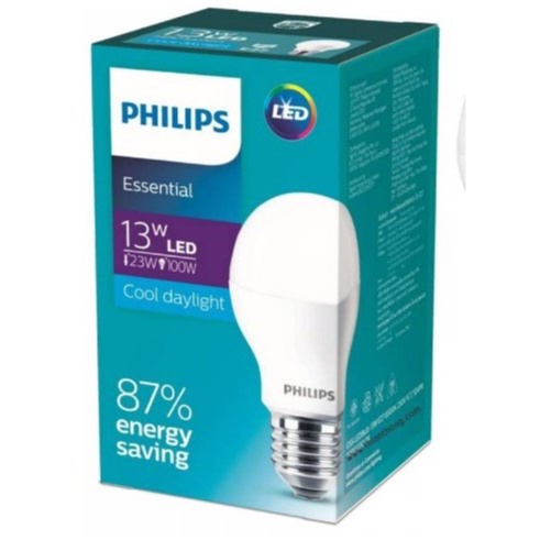 Bóng đèn LED Philips ESS LEDBulb E27 5W, 7W, 9W,11W, 13W (ánh sáng trắng/vàng)