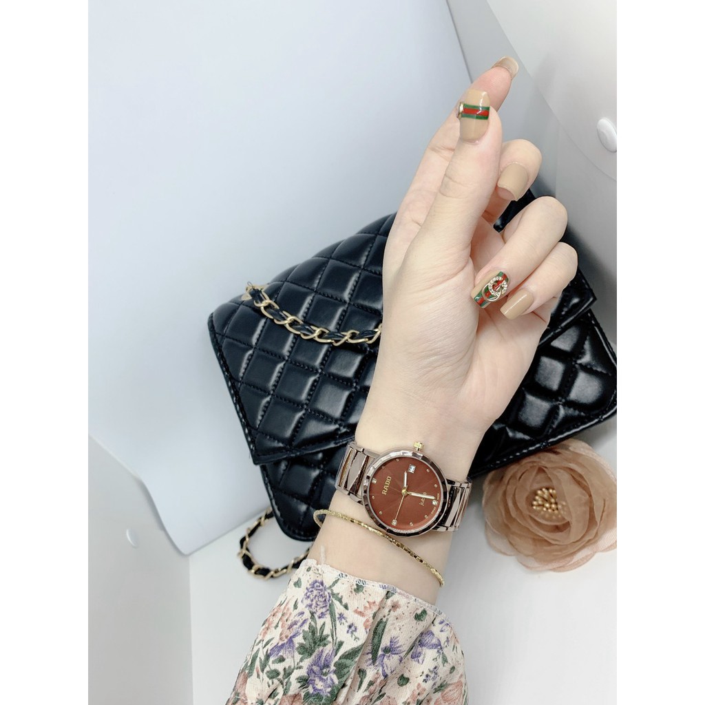 (Rado Unisex) Đồng hồ Nam (nữ) Rado dây thép không gỉ, không bay màu, bảo hành 12 tháng  - mtp.dongho | BigBuy360 - bigbuy360.vn