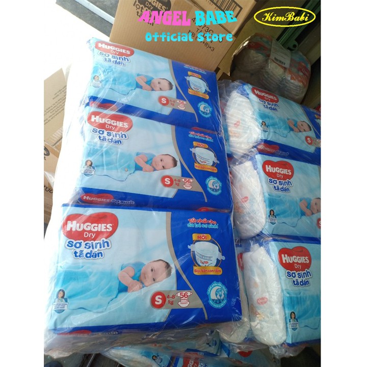 [Siêu tốc] Tả dán Huggies S56 &lt;tặng kèm 10 miếng&gt;