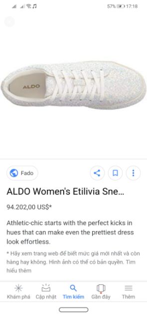 GIÀY SNEAKER ALDO SNOWY WOMEN CHÍNH HÃNG STYLE CỰC CHẤT 👟👟👟