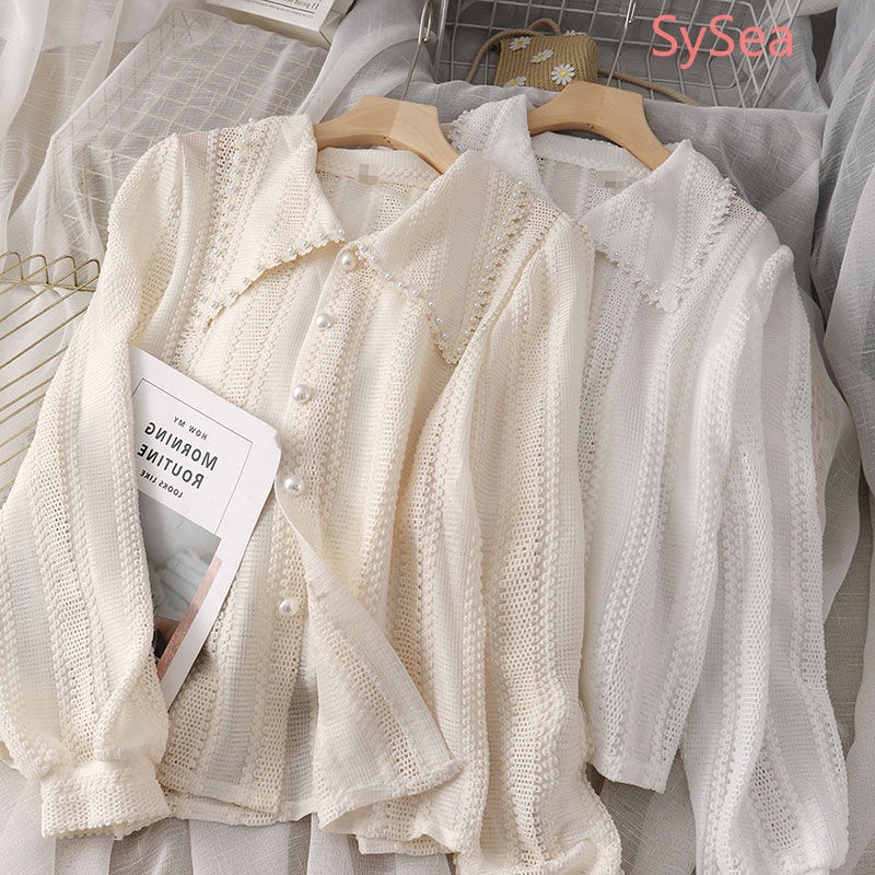Áo sơ mi chiffon dài tay thời trang công sở thời trang thanh lịch dành cho nữ