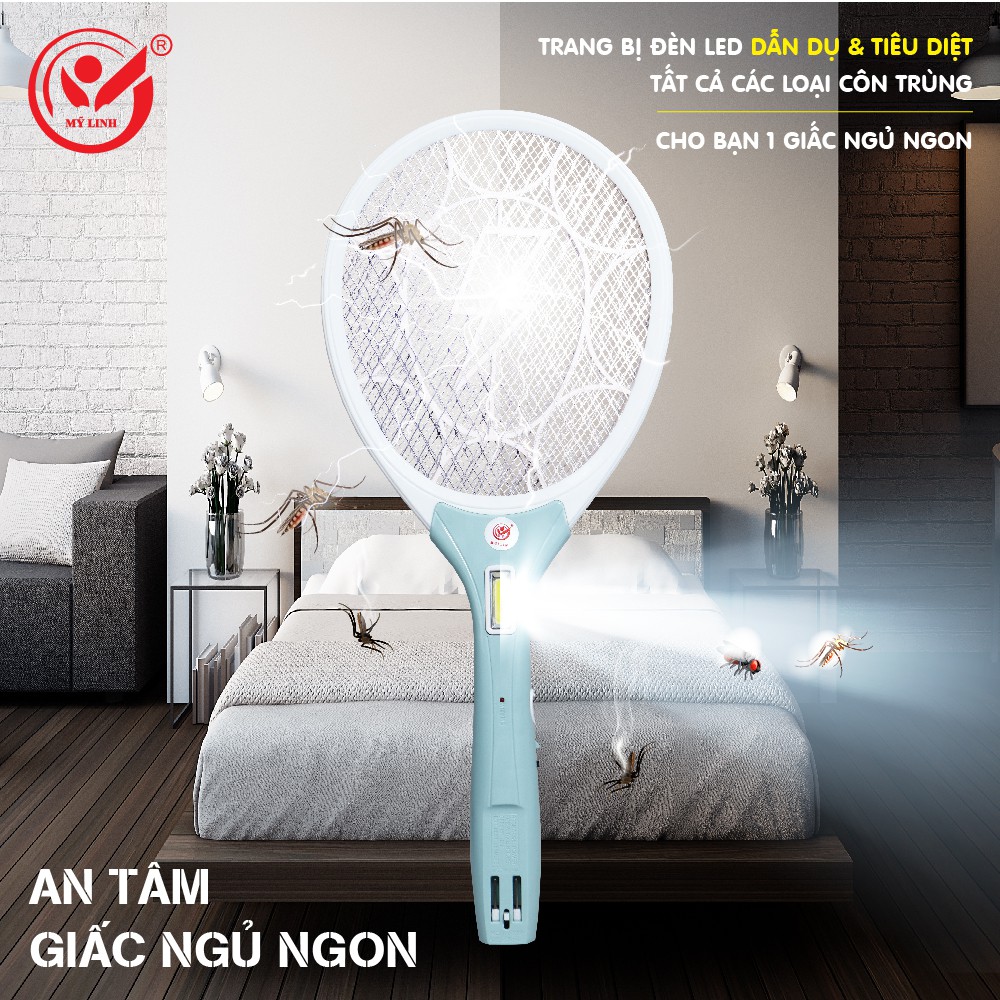 Vợt Muỗi 6288 Mỹ Linh cao cấp.