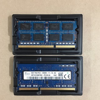 Ram laptop DDR3 DDR3L 8GB 4GB Bus 1600 Samsung / Hynix PC3-12800S