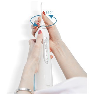 Máy tăm nước cầm tay , Tăm nước cầm tay 300ml Đầu xoay 360 độ dễ dàng sử dụng