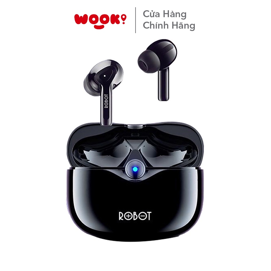 Tai Nghe Bluetooth ROBOT Airbuds T30 Thiết Kế In-Ear Chống Nước Cảm Ứng Thông Minh Bảo Hành Chính Hãng