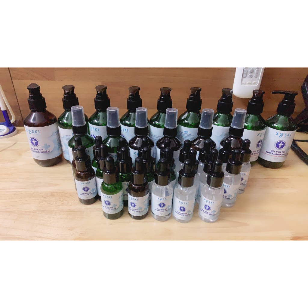 (TẶNG LỌ 30LM) Nước rửa tay 120ml XASKI Bộ Y Tế kiểm nghiệm | BigBuy360 - bigbuy360.vn