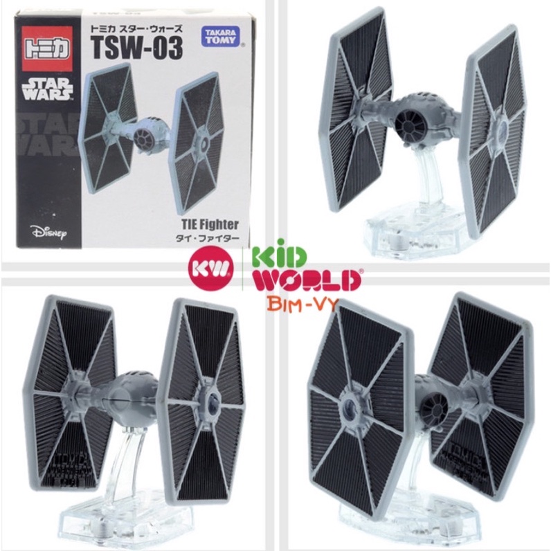 Xe mô hình Tomica Box Disney Star Wars TSW-03 Tie Fighter. MS: 704.