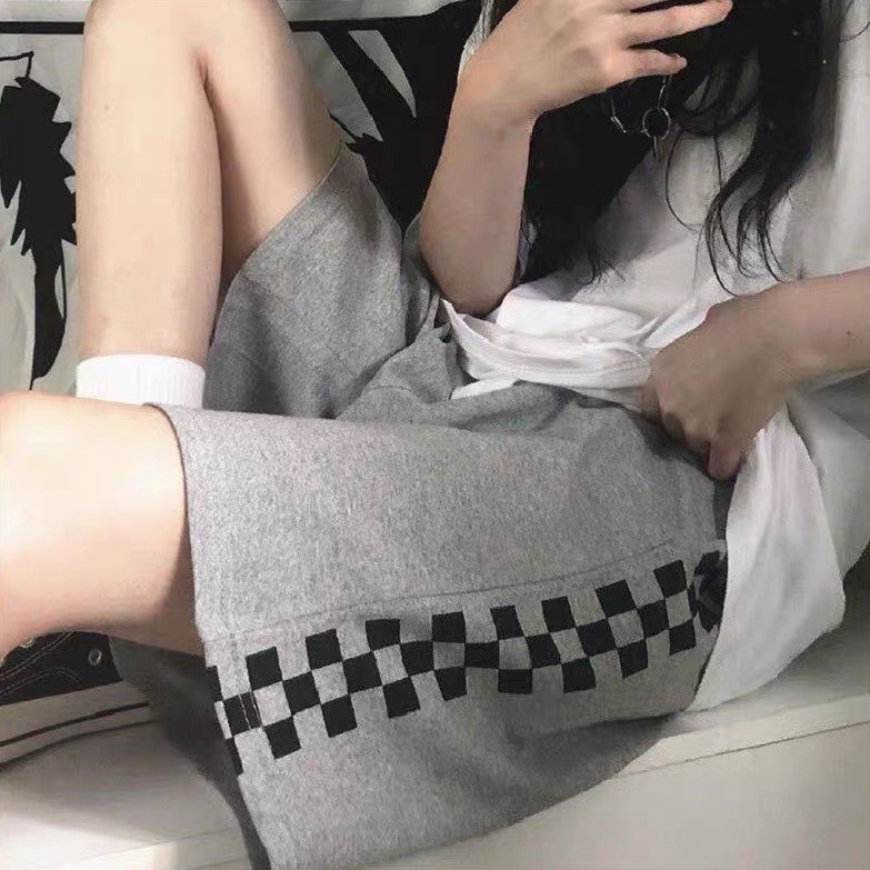 Quần short sọc kẻ caro nam nữ MH868Boutique, Quần Đùi Nam Nữ Unisex phong cách cá tính