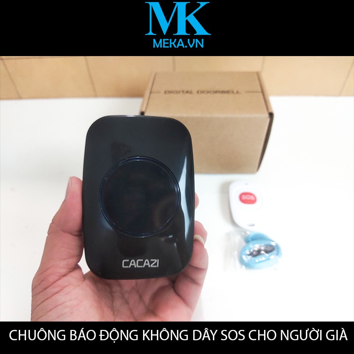 CHUÔNG BÁO ĐỘNG KHÔNG DÂY SOS CHO NGƯỜI GIÀ