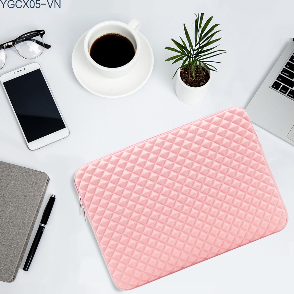 Túi Đựng Laptop Chống Sốc Chống Thấm Nước Họa Tiết Kim Cương Cho Macbook 13 Inch | BigBuy360 - bigbuy360.vn