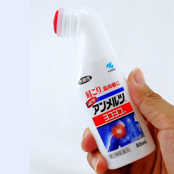 [Hỏa tốc HCM] Dầu nóng xoa bóp Yoko Yoko Kobayashi 80ml giảm đau cổ vai gáy, đau cơ nội địa Nhật Bản