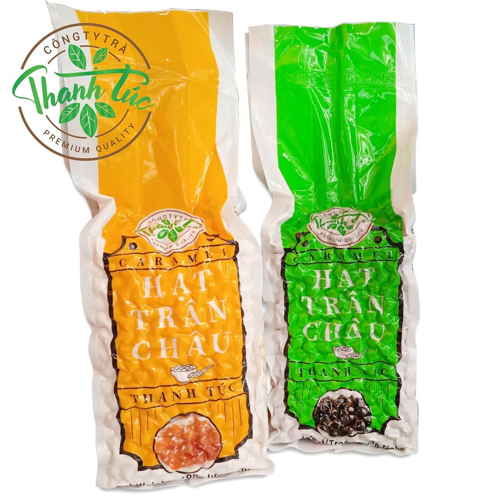 Trân Châu (Caramel, Hoàng Kim) Thanh Túc Pearl Starch Ball Gói 2kg