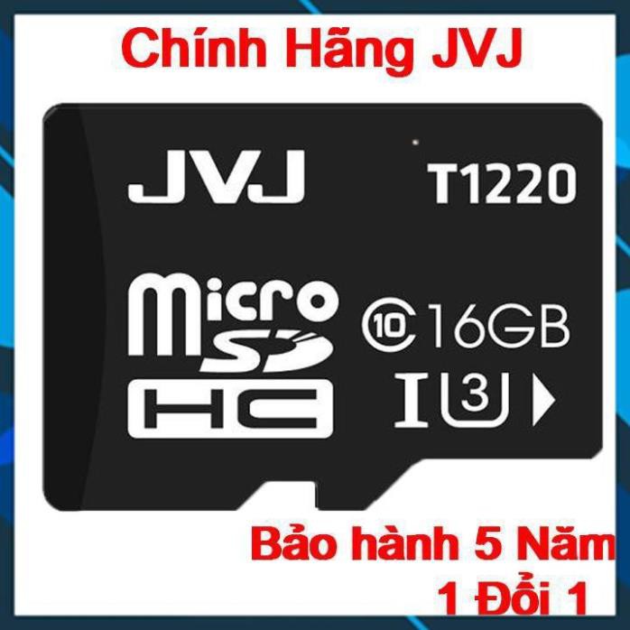 [Chính Hãng] Thẻ nhớ JVJ 64GB/32GB/16GB/8GB/4GB chuyên dụng  tôc độ cao microSDHC -Bảo hành 5 năm 1 đổi 1