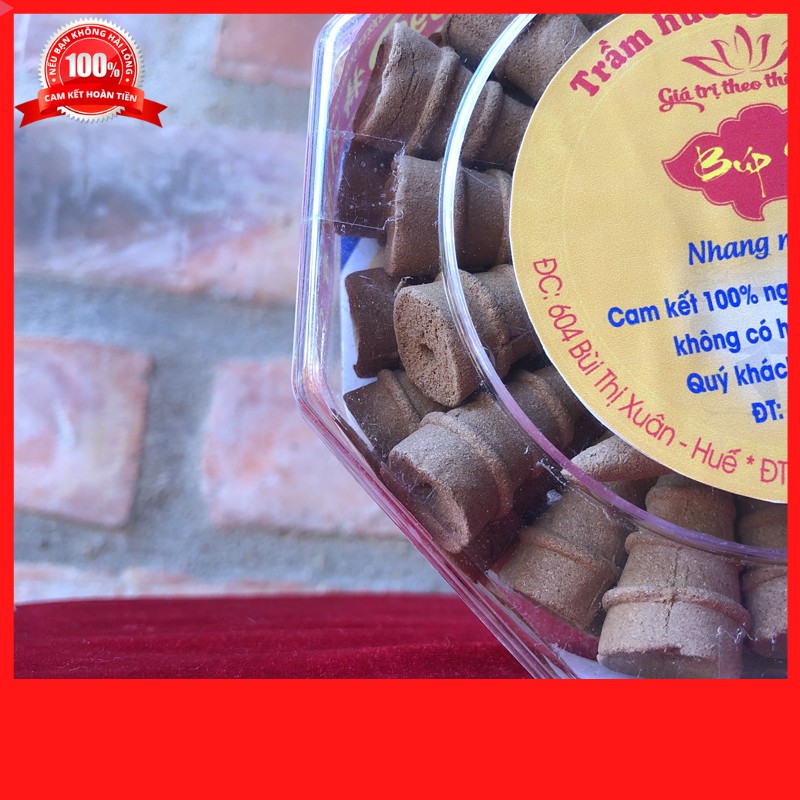 [Hương Nụ Sạch] Hương Nụ Trầm Sạch Búp Sen Huế dùng lư xông hộp 40 viên phổ thông Hương Trầm Sạch Búp Sen