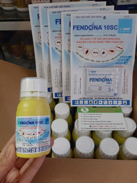 Thuốc diệt ốc sên ăn Lan,diệt côn trùng FENDONA 10SC 50ml