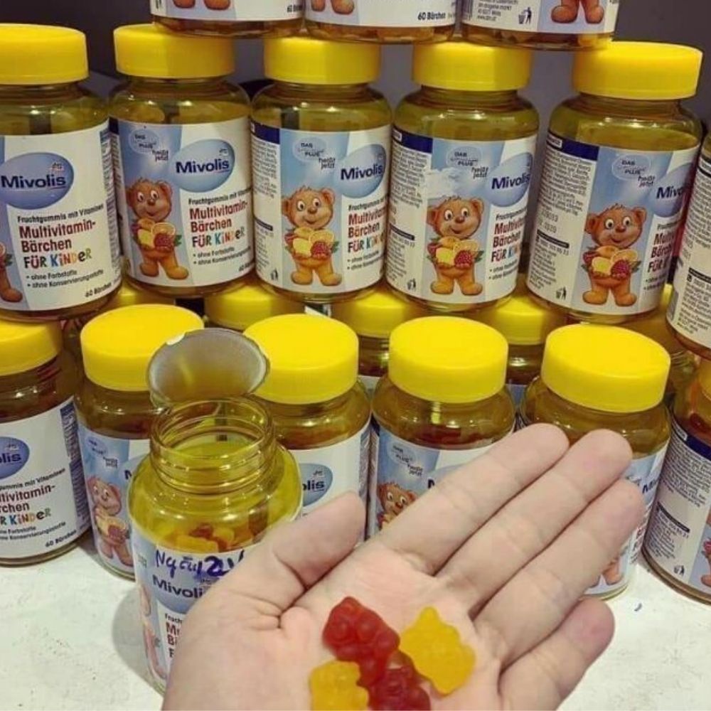 Kẹo Gấu Mivolis Bổ Sung Vitamin Tổng Hợp Cho Trẻ Vị Trái Cây Hộp 60 Viên Hàng Đức Chính Hãng #5