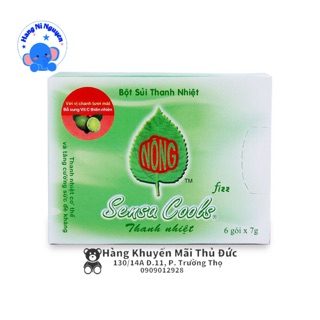 Hộp 6 gói thanh nhiệt Sensa Cool (gói 7gram)
