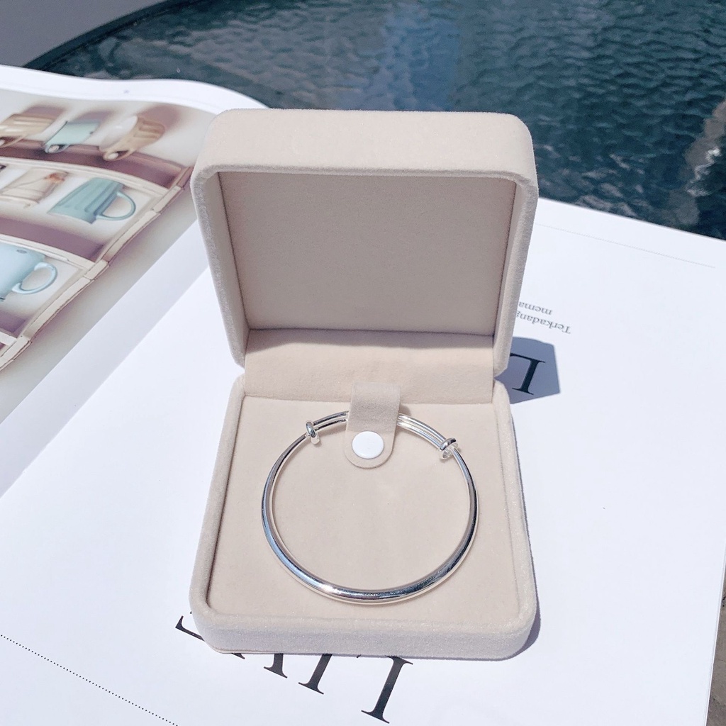 Vòng tay bạc Ý nam nữ basic - Lắc tay nam nữ bạc S925 giá rẻ, cá tính, trẻ trung, hiện đại Zaza accessories