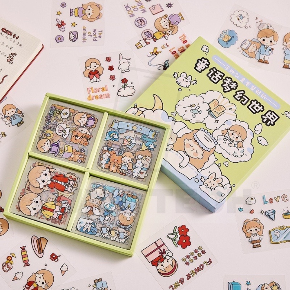 1 Tấm Sticker Cute Dán Trang Trí Tai Nghe HeadPhone HAVIT i62, H633BT, Soul Ultra Wireless Dynamic Bass