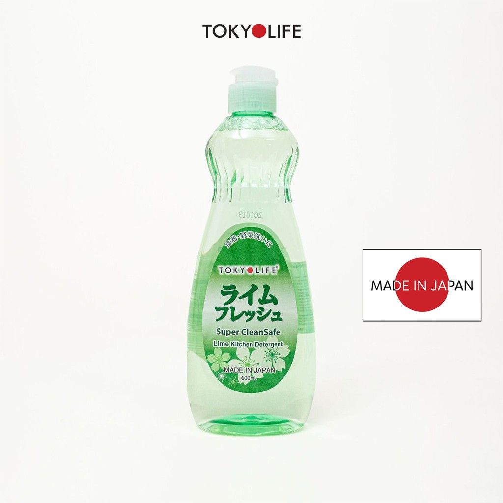 Nước rửa chén đĩa, rau quả TOKYOLIFE lành tính siêu sạch hương chanh thumbnail