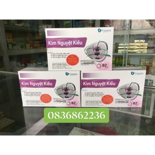 KIM NGUYỆT KIỀU (Mua 4 h tặng 1h)- Bổ huyết điều kinh-Hỗ trợ giảm đau bụng kinh-rối loạn kinh nguyệt.