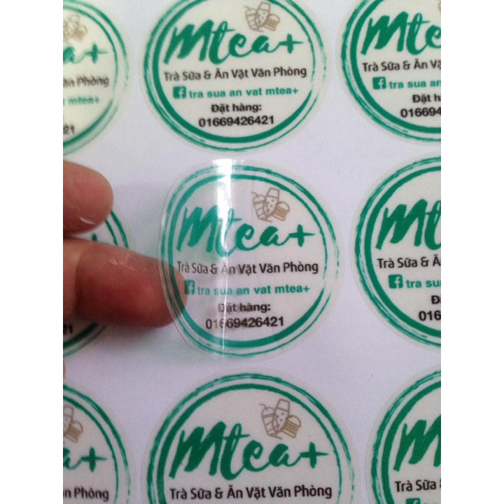 ⚡ IN TEM NHÃN DECAL THEO YÊU CẦU 264 TEM 5CM CHỈ 130K - NÉT - CHẤT LƯỢNG - DECAL NHỰA CHỐNG NƯỚC ⚡