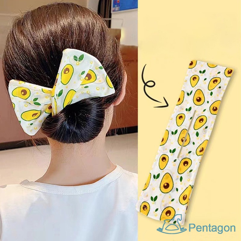 Kẹp Tóc Thắt Nơ Phong Cách Hàn Quốc Mới Cho Bé Gái