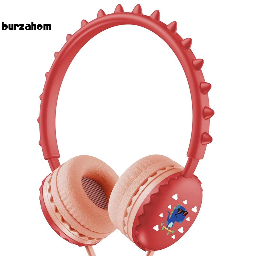 Tai nghe chụp tai có mic họa tiết hoạt hình cho điện thoại