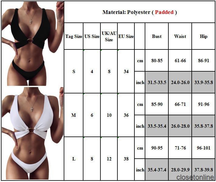 Sexy Bikini 2 mảnh Phối Dây Có Đệm Mút Gợi Cảm Thời Trang | BigBuy360 - bigbuy360.vn