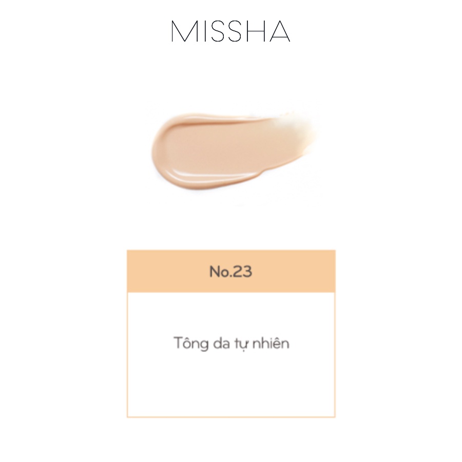 [Mã COSDEP -8% ĐH250k]Phấn Nước Mỏng Mịn, Che Phủ Tốt, Lâu Trôi Missha Velvet Finish SPF50+ PA+++ 15g New Version | BigBuy360 - bigbuy360.vn