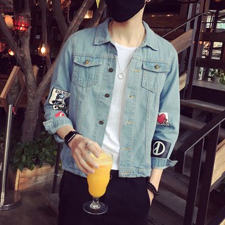 Áo khoác Jean nam Bad Boy cá tính  2018