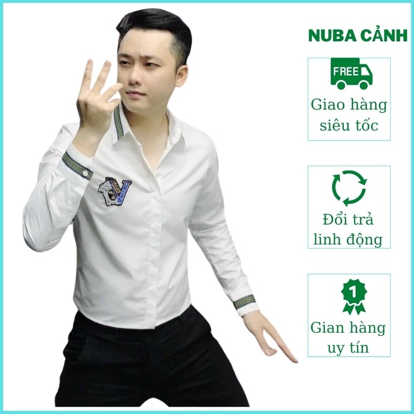 Áo sơ mi nam dài tay cao cấp chất vải lụa thấm hút mồ hôi TAKA 123