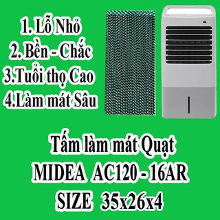 Tấm làm mát cho quạt điều hoà media AC 120 16AR