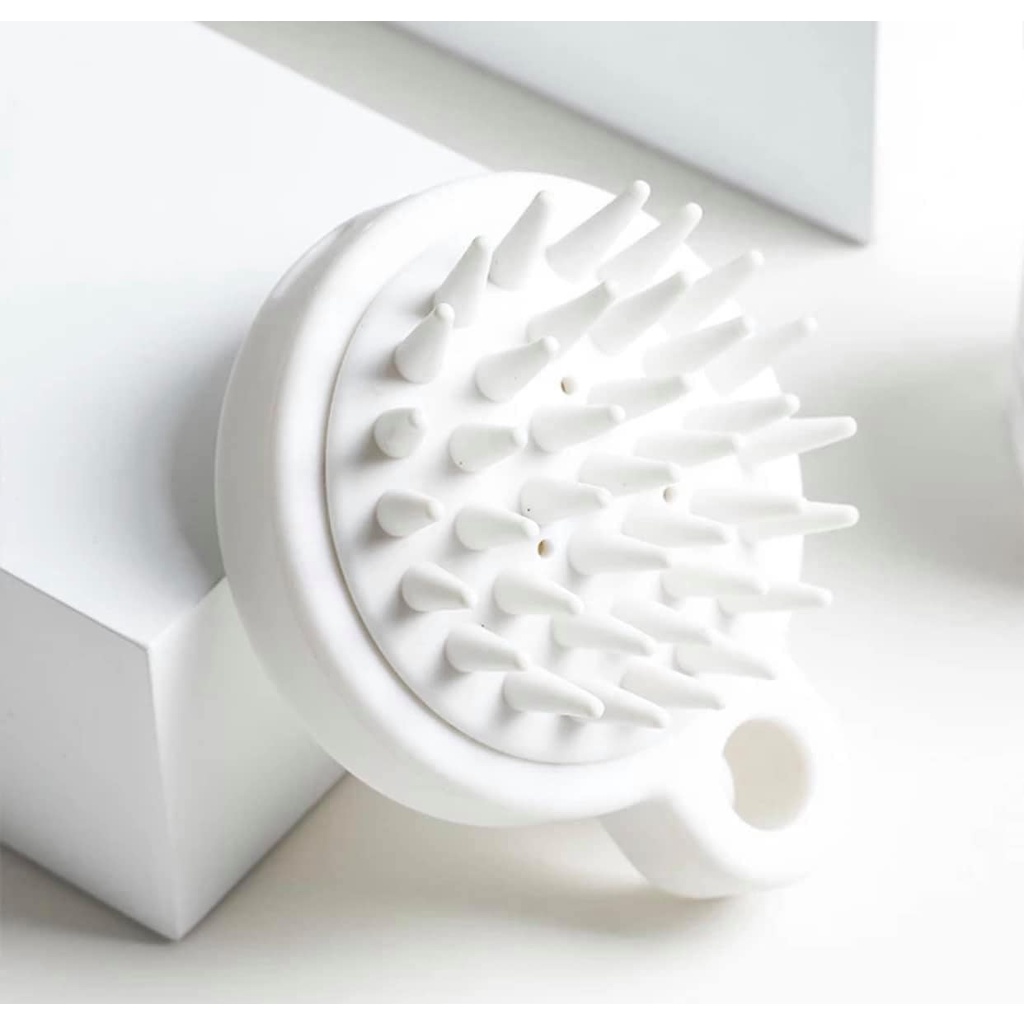 Lược Gội Đầu Silicon chải tóc matxa da đầu