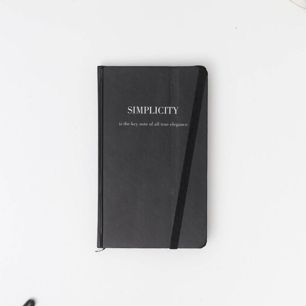 Sổ Trơn The Black Book Simplicity