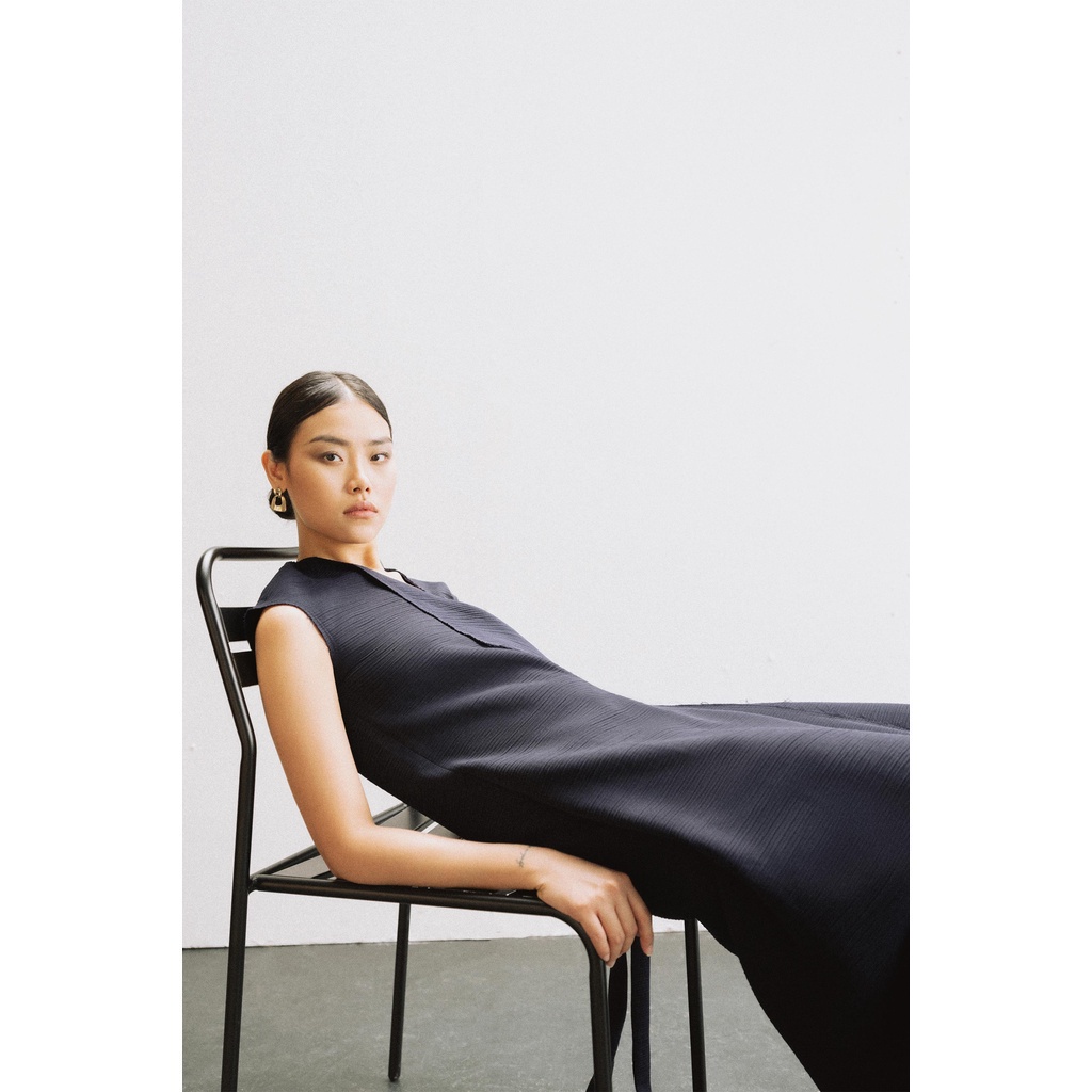 Đầm Nữ Polyester Sát Nách Form Fitted - Routine 10F20DREW020