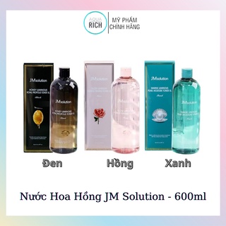 Nước Hoa Hồng Cân Bằng JM Solution Marine Luminous Pearl Deep Moisture Toner XL Pearl 600ml
