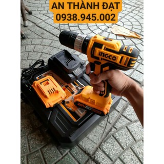 MÁY KHOAN PIN INGCO 20V (3 CHỨC NĂNG) CHUYÊN DÙNG MODEL: CIDLI200215