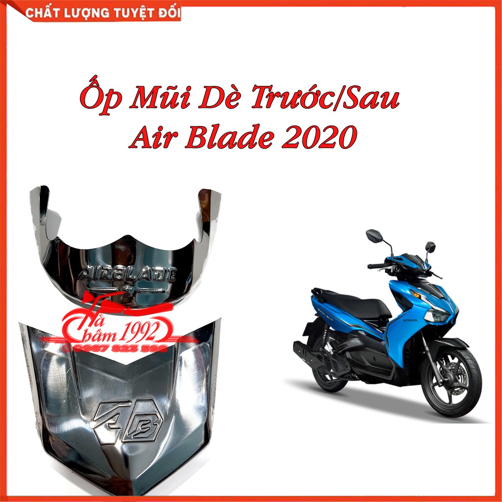 Ốp Mũi Dè Trước Sau AB 2020, Bịt Mỏ Bịt Đuôi Dè Xe AB (Airblade)