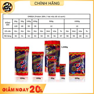 Thức Ăn Cho Cá Omega Túi 0,5kg