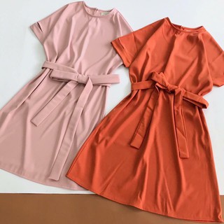Váy xuông thắt nơ eo chất cực đẹp