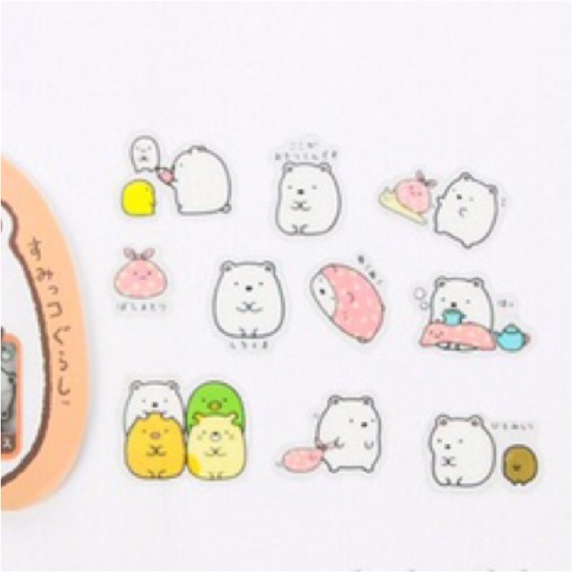 Sticker 50 miếng dán hình ngộ nghĩnh