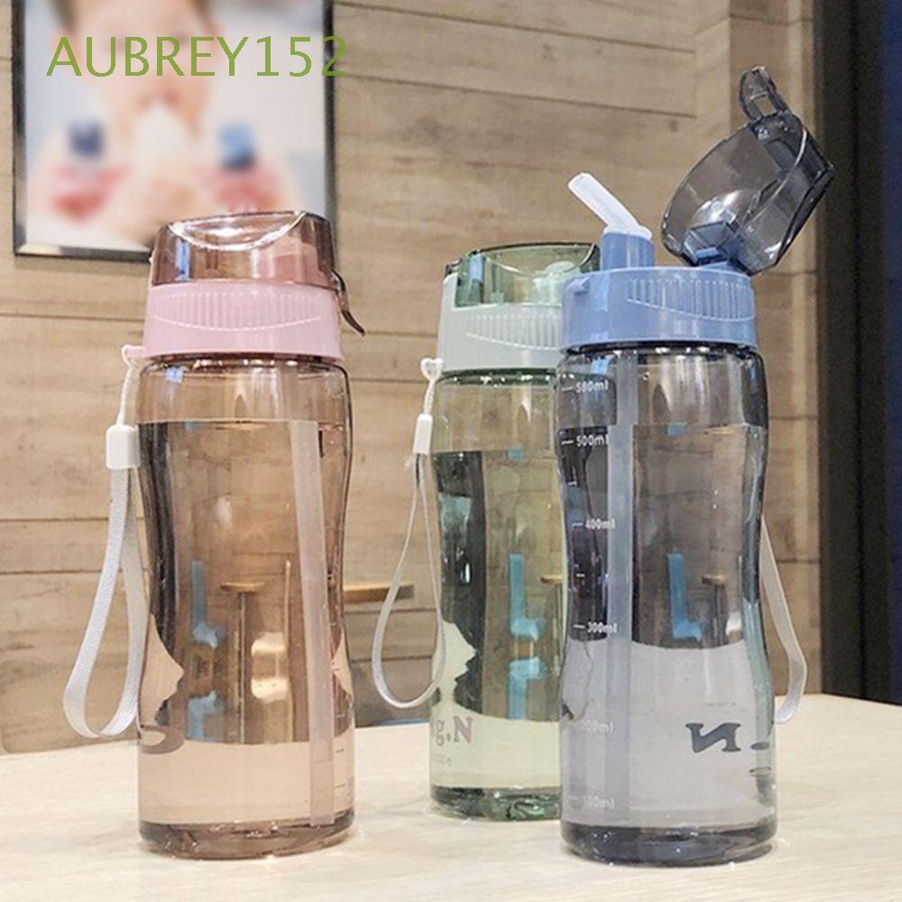 Bình Nước Chống Tràn Có Ống Hút Dung Tích 580ML Hiệu Auylee152