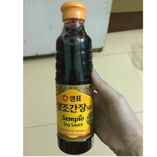 Nước tương yangjo sempyo 501 chai 500 ml